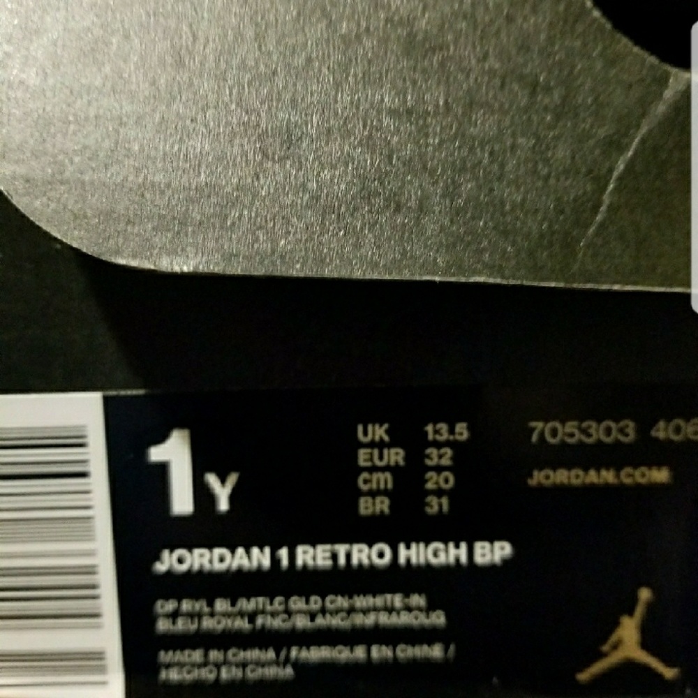 Kids Jordon 1 Retro High BP